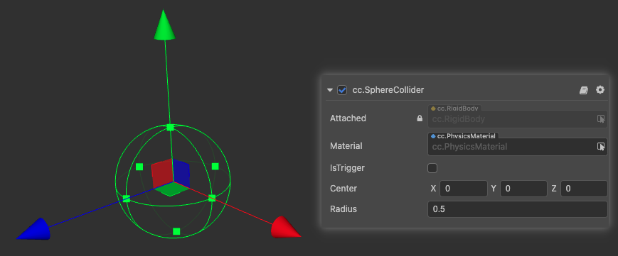 Sphere Collider Component