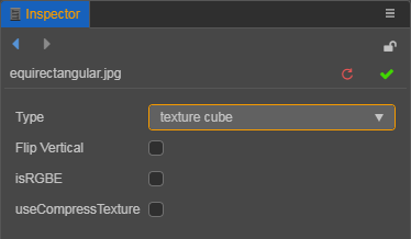 Set to TextureCube