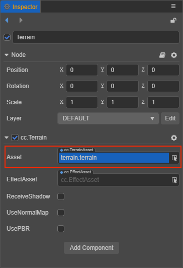 terrain inspector