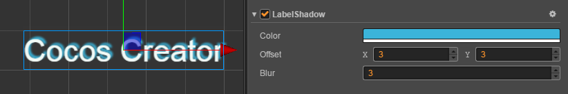 label-shadow