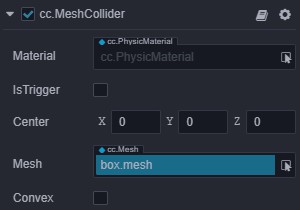 MeshCollider