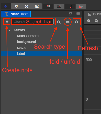 node tree panel