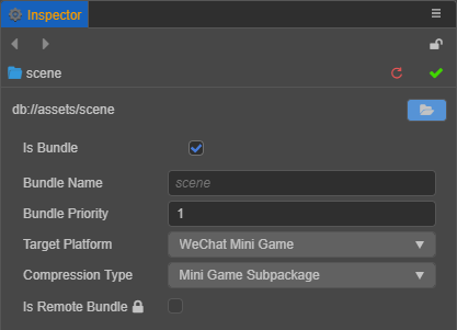 subpackage configuration