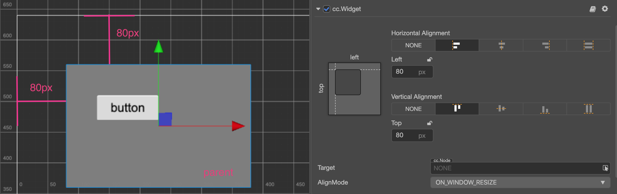 nested outer element