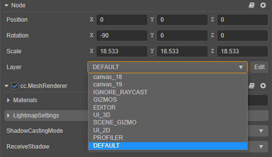 node layer gizmo