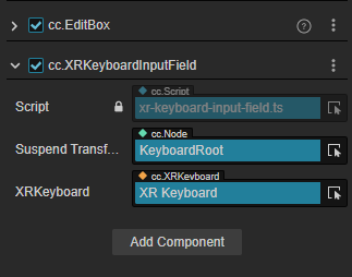 suspend transform & keyboard