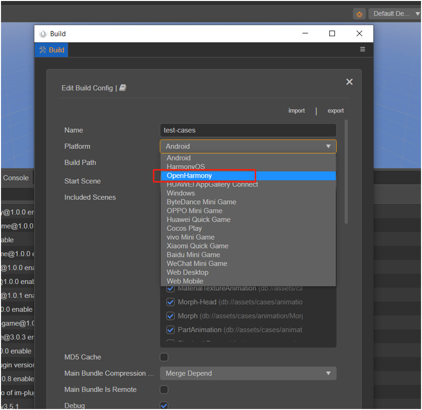 发布到 OpenHarmony | Cocos Creator