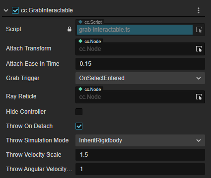 GrabInteractable