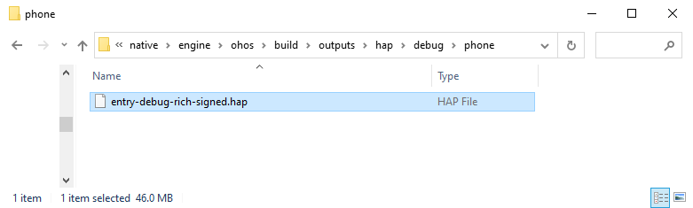 output
