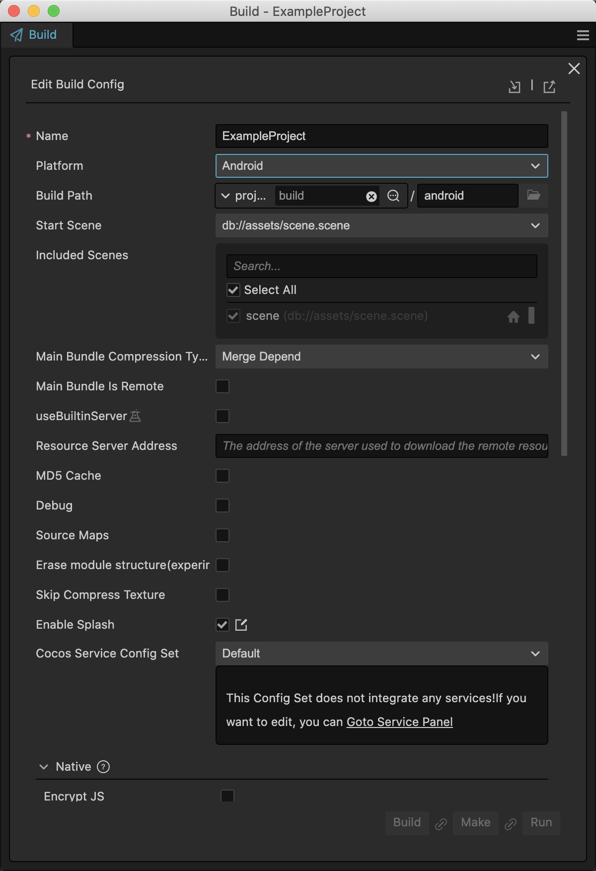 The settings menu on mobile devices has the option to toggle fullscreen -  Engine Bugs - Developer Forum