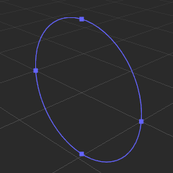 particle circle gizmo